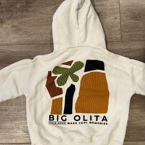 Zara “Big Olita” hoodies sweatshirt 2-3T